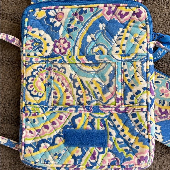 Vera Bradley Mini Hipster crossbody bag and matching coin purse - Picture 6 of 7